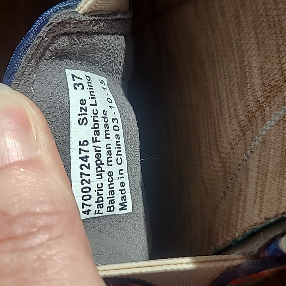 Dansko Sneaker Women's sz 37/6.5US Belle Multicolor Slip On Casual Shoes - Picture 10 of 10